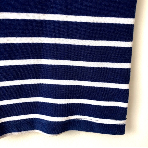 Forever 21 Essentials Navy Striped Dress SP - Picture 4 of 7